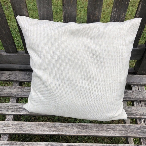 Lot of 2 Cushions: Let That S*** Go, and Don't Be a PR*** Novelty 15 x 15, EUC - Picture 3 of 4